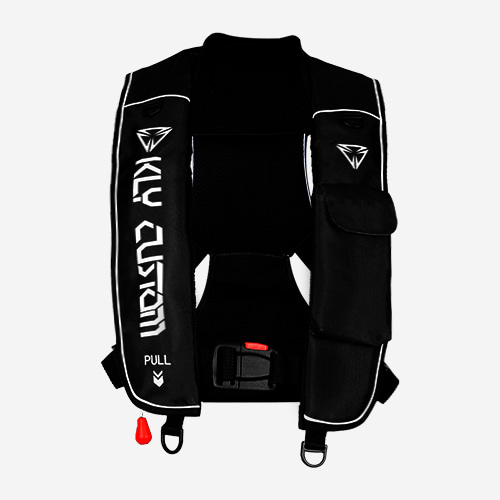 [구명조끼] 블랙B 어선용 자동팽창식 커스텀 구명조끼Custom Life Vest - Black B
